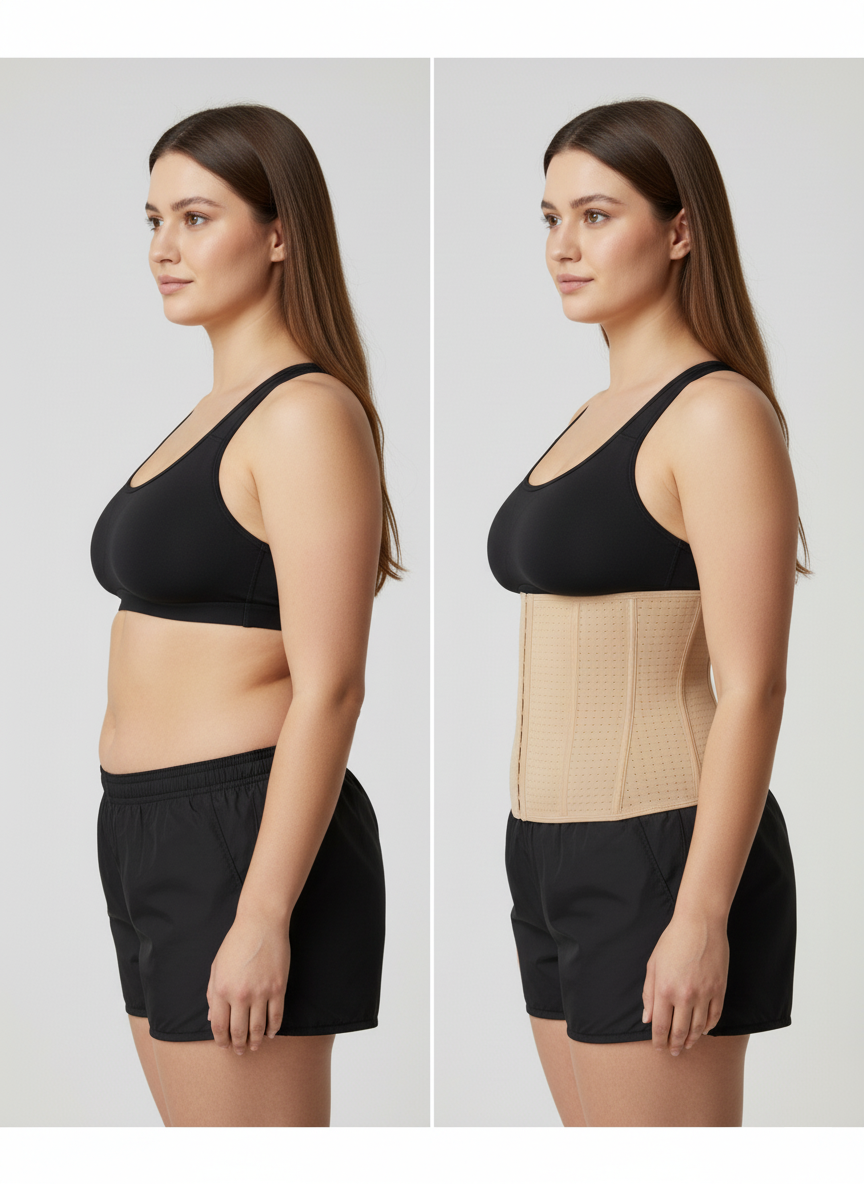 TAFUER Dames Waist Shaper Corset - Corrigerend Ondergoed