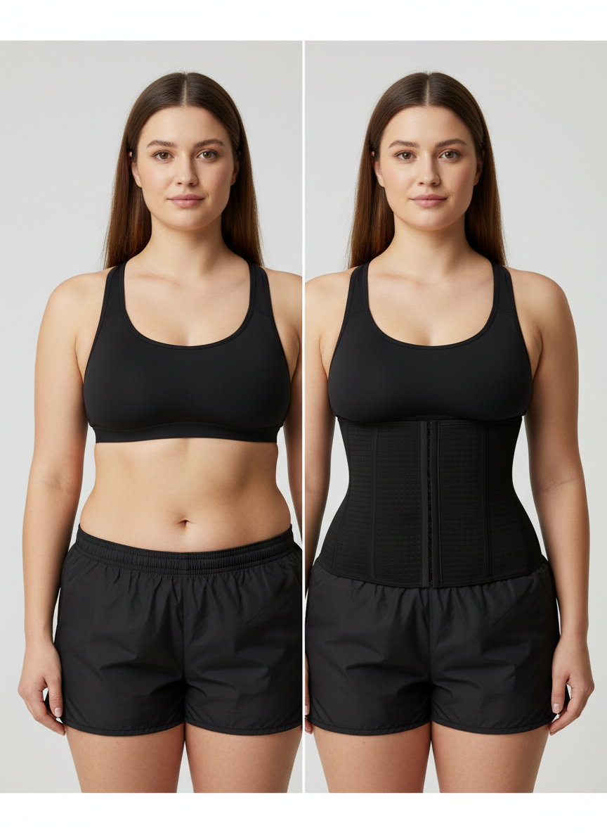 TAFUER Dames Waist Shaper Corset - Corrigerend Ondergoed