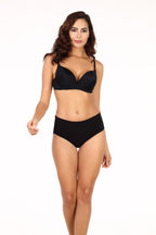 Marly MOON's 100% Katoen Ribstof Hoge Taille Slips - 5 stuks